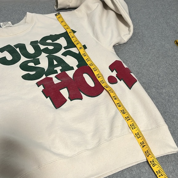 Maze 1995 Ho Ho Ho Sweatshirt Large Vintage Christmas Athletic Athleasure - Picture 4 of 12